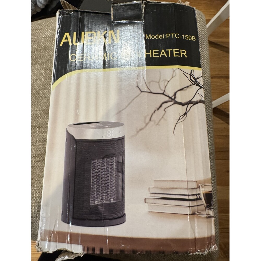 New Ceramic Fan Heater Aubkn Model PTC-150B